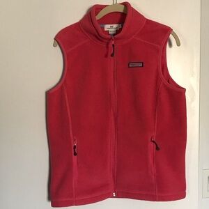 Vineyards Vines Full Zip Fleece Vest
